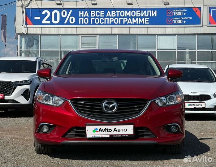 Mazda 6 2.0 AT, 2015, 99 300 км