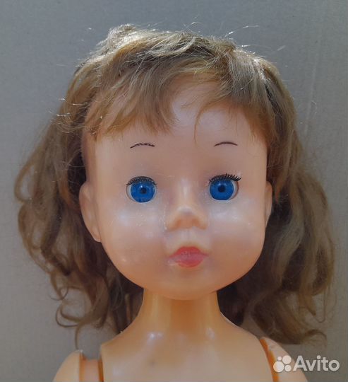 Кукла Нина СССР 70 см Кругозор Москва дефект ноги