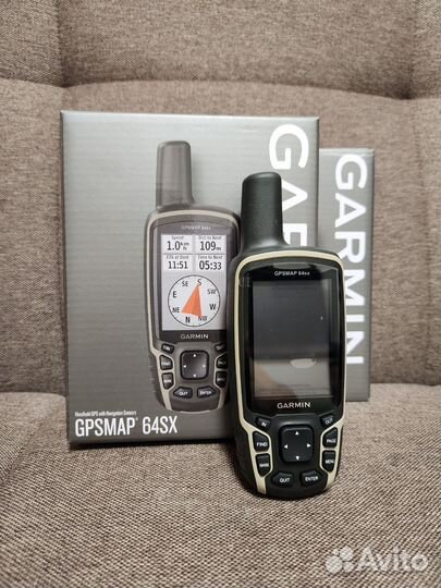 Новый Garmin GPSmap 64sx с топо картой 6.43