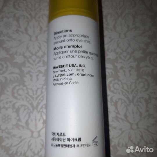 Крем для век Dr.Jart+ Ceramidin eye cream, 15 мл