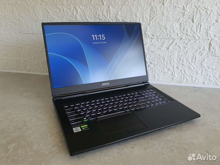 Игровой ноутбук MSI GL75 1660 ti 512ssd