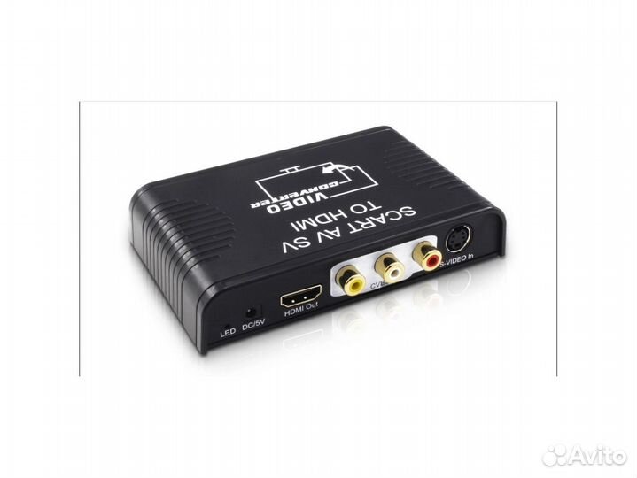 Конвертер bp10 scart - hdmi, s-video, rca