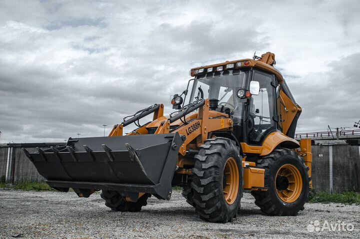 Экскаватор-погрузчик LuGong LG388H, 2023
