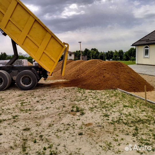 Песок речной в наличии