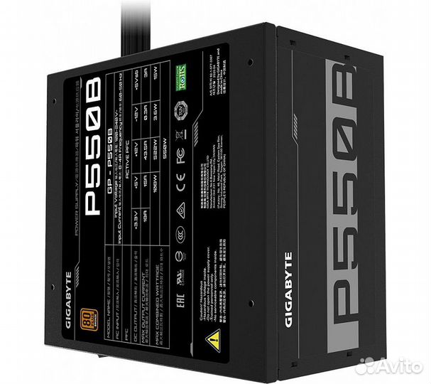 Блок питания Gigabyte GP-P550B Bronze 550W