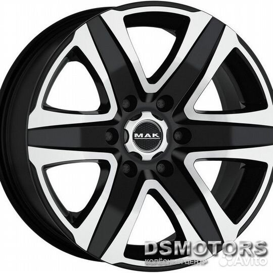 Диски Stone 6 8.5/20 6x139.7 ET20 d106.1 black mir