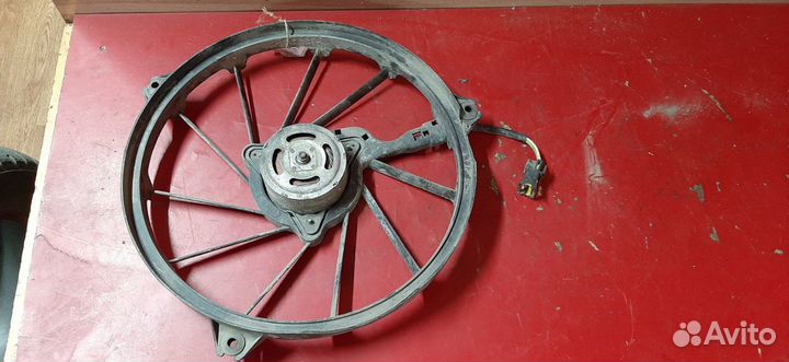 Вентилятор радиатора 1253E0 Peugeot 206 1998-2012