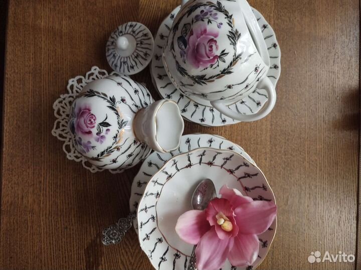 Фарфор лфз красная печать