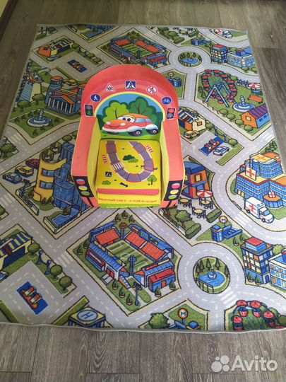 Детский игровой коврик Дорожное движение