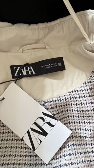 Плащ Zara новый