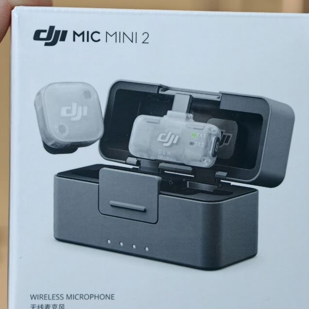 Новый DJI Mic Mini 2 (1TX + 1RX Mobile + case)