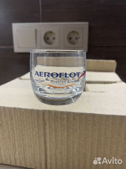 Стакан-неваляшка «Аэрофлот»