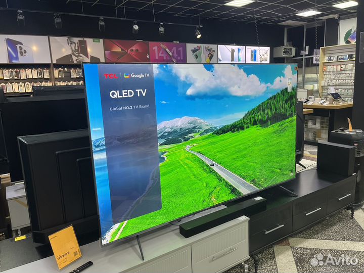 Телевизор TCL 85c655pro qled, 144гц