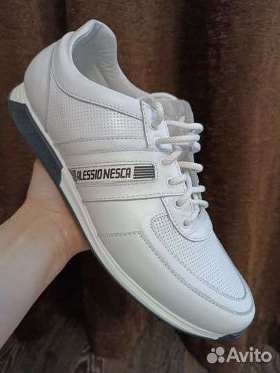 Кроссовки мужские 42р,43р натуральная кожа