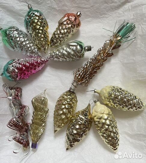 Елочные игрушки СССР