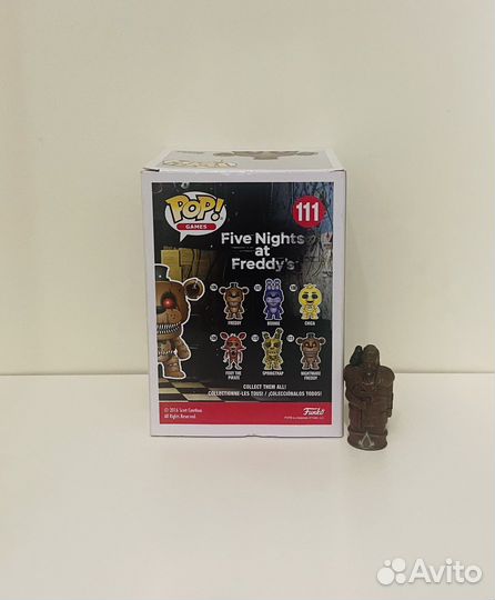 Funko POP 111 fnaf Nightmare Freddy