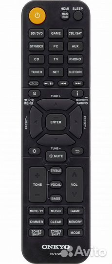 Ресивер 4K Onkyo TX-NR696 Black Новый