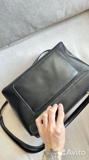 Кожаная сумка dkny