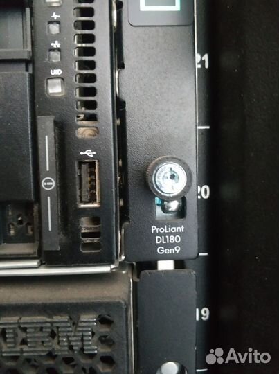 Сервер HP Proliant DL 180 Gen9 128gb озу + шкаф