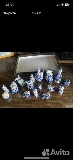 Фигуры из Гжели