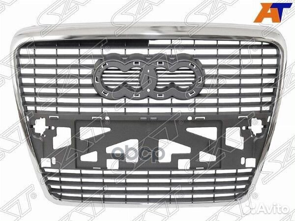 Решетка радиатора audi A6 05-08 хром ST-AU15-09