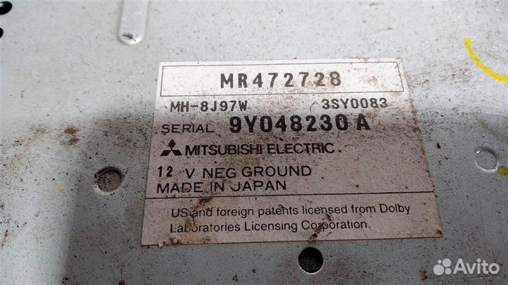 Магнитола Mitsubishi Pajero 3 99-02г