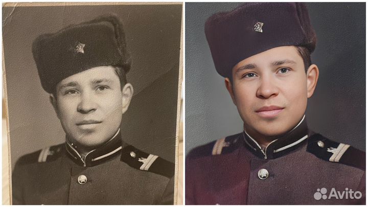 Реставрация, ретушь, колоризация фото