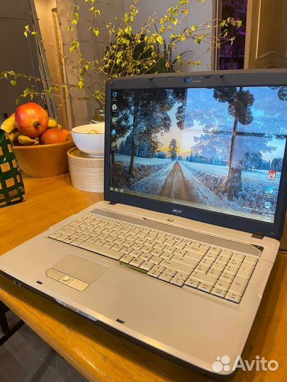 Ноутбук acer aspire 7520