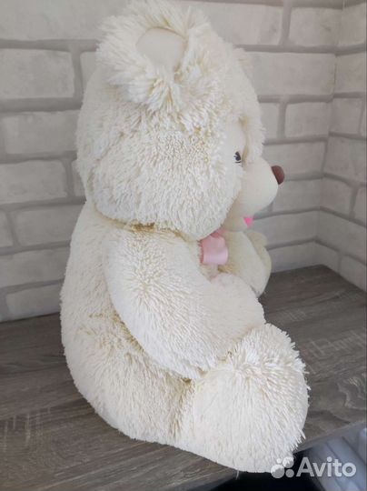 Плюшевый медведь 55х40 б/у