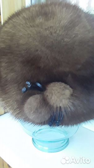 Шапка норковая женская