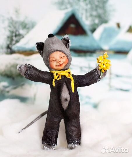 Ватные игрушки