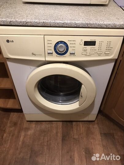 Стиральная машина бу lg 5 кг