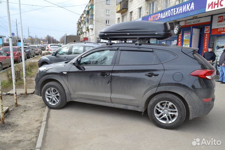 Багажник бокс на крышу Hyundai Tucson (2015)