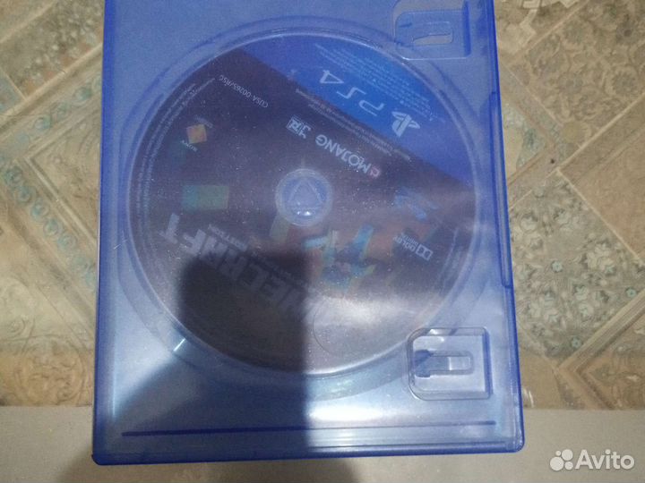 Диск на ps4 minecraft