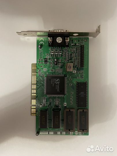 Видеокарта PCI S3 trio64v2/DX