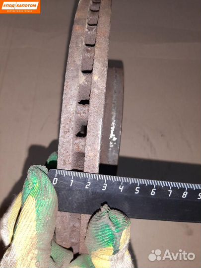 Диск тормозной передний Opel Astra J (2009 - 2012)