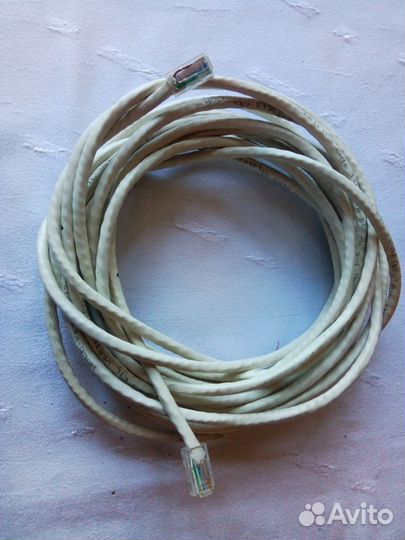 Кабель Витая Пара с 2-мя Разъёмами для Интернета