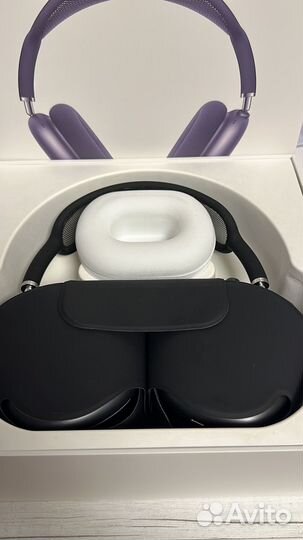 Apple airpods max (чёрные + гарантия)