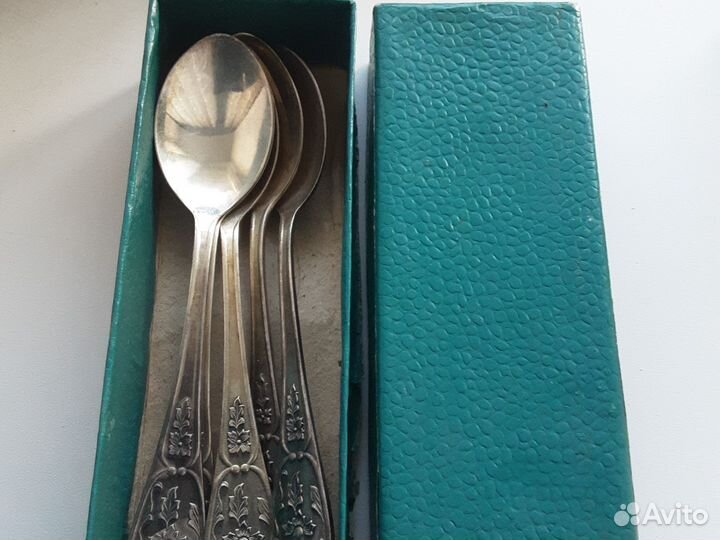 Набор винтажных чайных ложек СССР