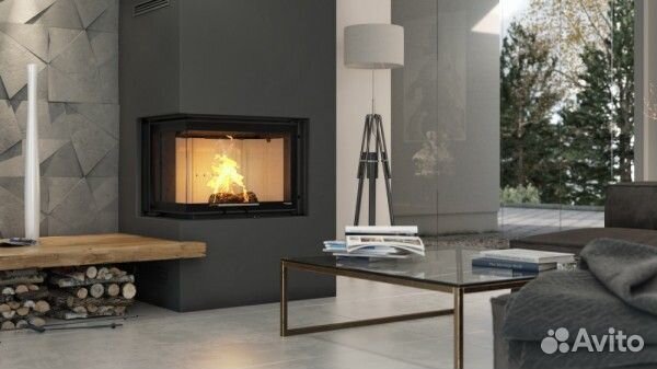 Каминная топка Defro Home Intra SM BL/BP G (Левая)