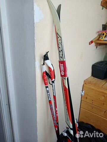 Лыжи беговые с ботинками