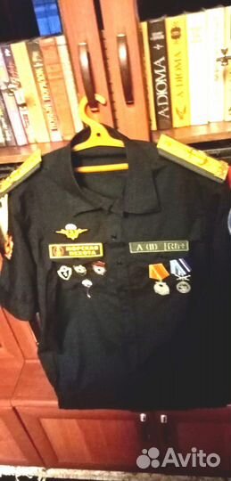 Рубашка офисная морского пехотинца.\Дембельская\