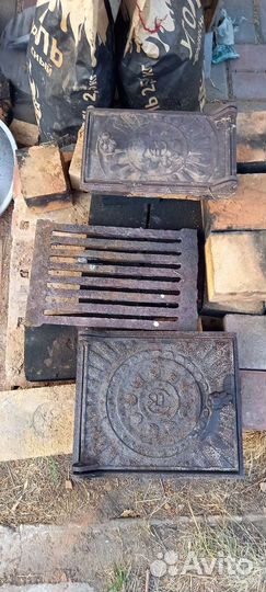 Дверца для печки бу, колосник, зольник, топка
