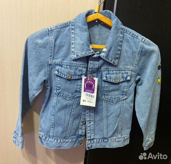 Джинсовая куртка для девочки )