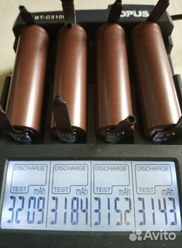 Аккумулятор Liitokala HG2, 35A, 3000 мАч