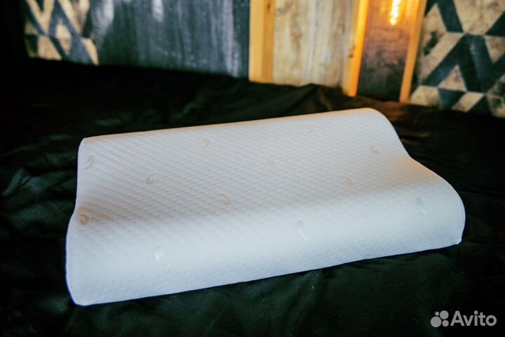 Подушка ортопедическая с валиками 60x40