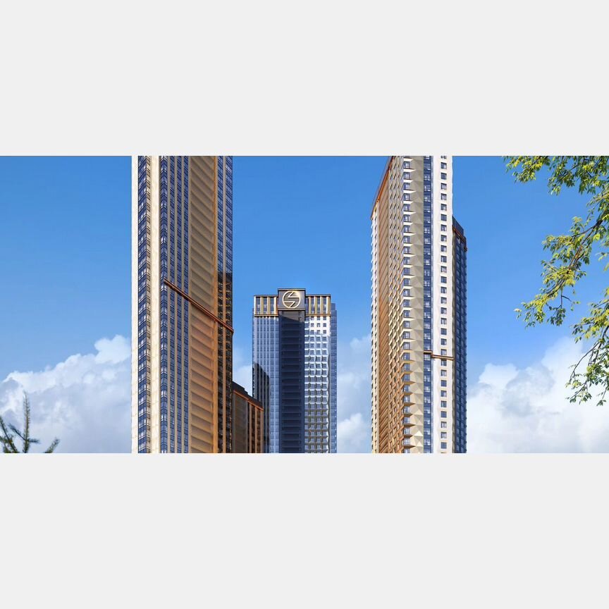 1-к. квартира, 50,2 м², 46/50 эт.