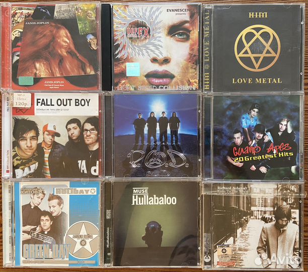 CD музыкальные диски Rock