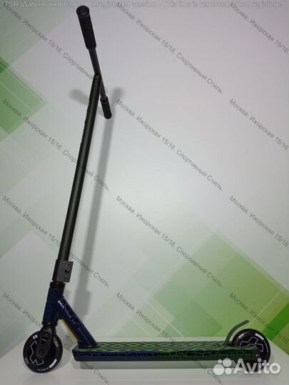 Трюковой самокат Explore crocco deluxe blue,новый