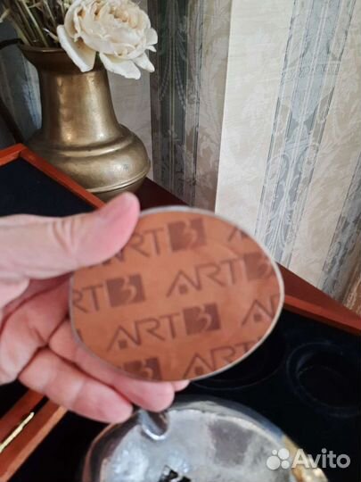 Набор для курения. Сигаретница, пепельница. Комбин